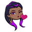 reyna blowing a kiss